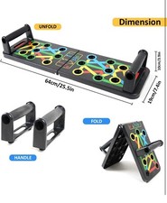 Push Up Board For Men, Multi-Functional 10 in 1 Pushup Board Fitness Equipment