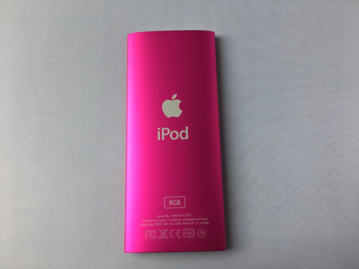 Apple Ipod Nano 4th Generation 8gb 16gb Pink Black Blue Green