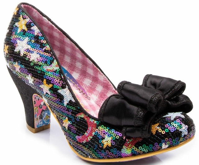 irregular choice silver shoes