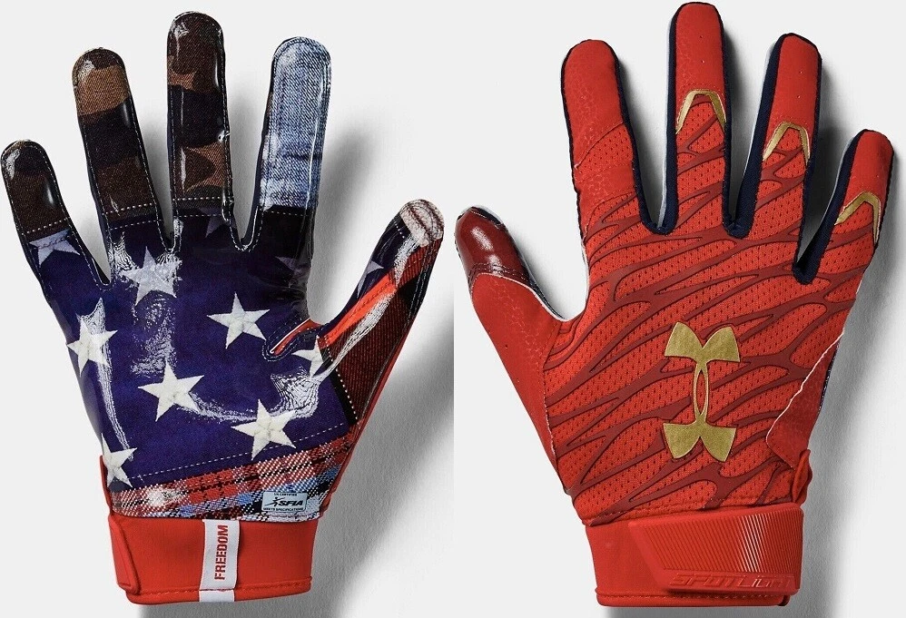 Under armour spotlight le nfl receiver gloves sales