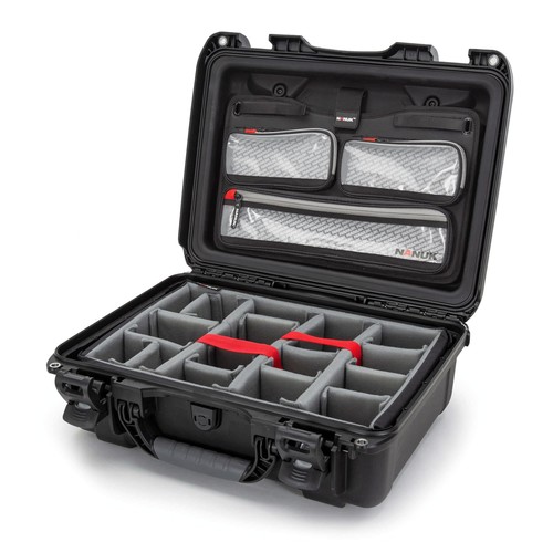 Nanuk 925 Waterproof Carry-on Hard Case with Lid Organizer and Padded Divider