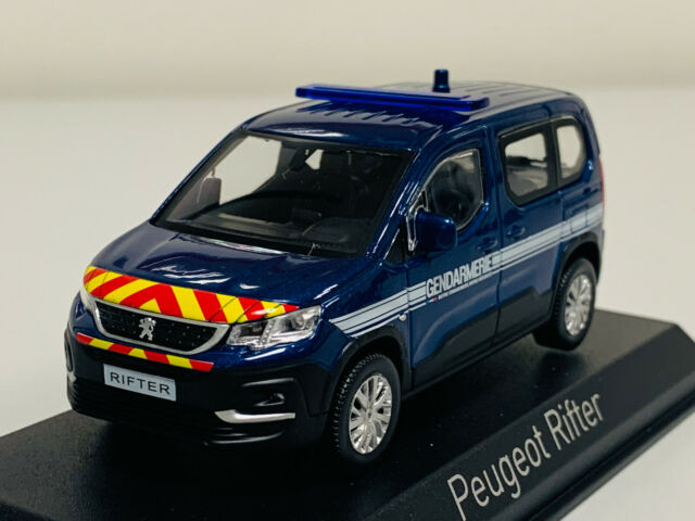 Norev Peugeot Rifter 2019 Gendarmerie Bleu 1/43 479063 0222