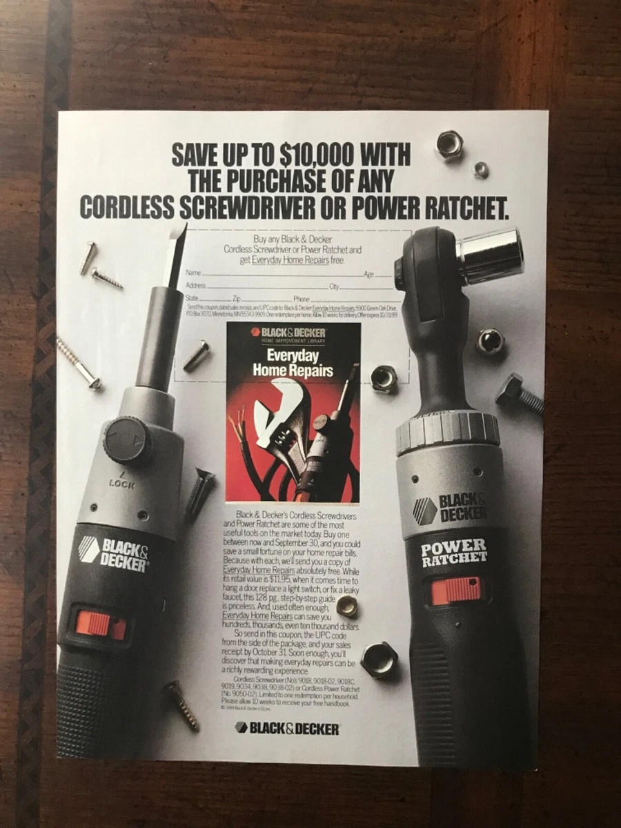 Black And Decker Power Ratchet