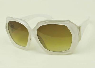 Oversized Large Square Faceted Jackie O Bold Temples Fashion