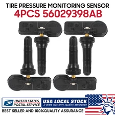 4x Genuine OEM 56029398AB Tire Pressure Sensor TPMS For Dodge Chrysler Jeep RAM