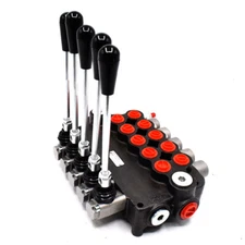 5 Spool Hydraulic Directional Control Valve 21 GPM 80L/min 4500PSI for Tractors 