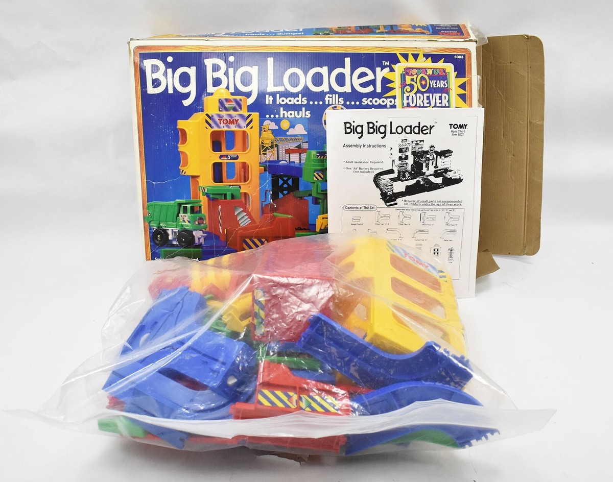 Big Big Loader Construction Set With Box Tomy Not Complete A