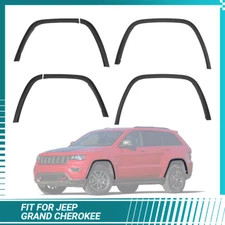 6 PCS Wheel Arch Fender Flare Molding Trim Set For 2017-2022 Jeep Grand Cherokee