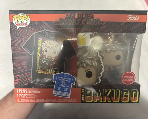 My Hero Academia POP! Katsuki Bakugo and T-Shirt GameStop Exclusive (XL)