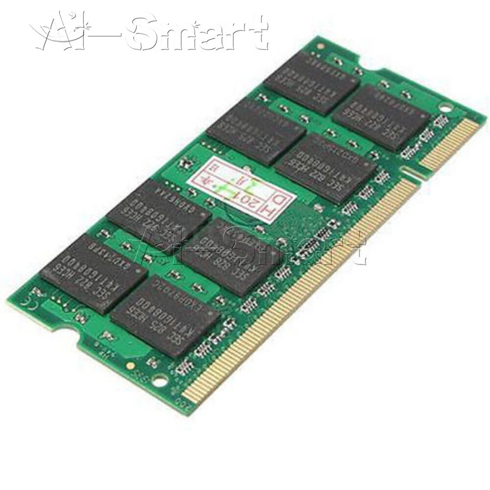 2GB DDR2 667MHz PC25300 SODIMM 200Pin Notebook Laptop Memory RAM SDRAM Memory - Image 3 of 4