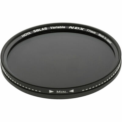 Hoya 77mm Solas Variable NDX 0.4 to 2.6 Filter (1.3 to 8.7 Stops) Hoya US Dealer