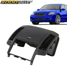 Dash Radio Center Ac Air Vent Trim Bezel Storage Fit For Nissan Altima 2005-2006