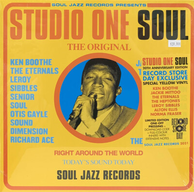 NEW Double LP- STUDIO ONE SOUL (20th Anniversary) Still FACTORY SEALED SJRLP466