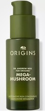 Origins Mega-Mushroom Restorative Skin Concentrate 1oz/30ml New in Box
