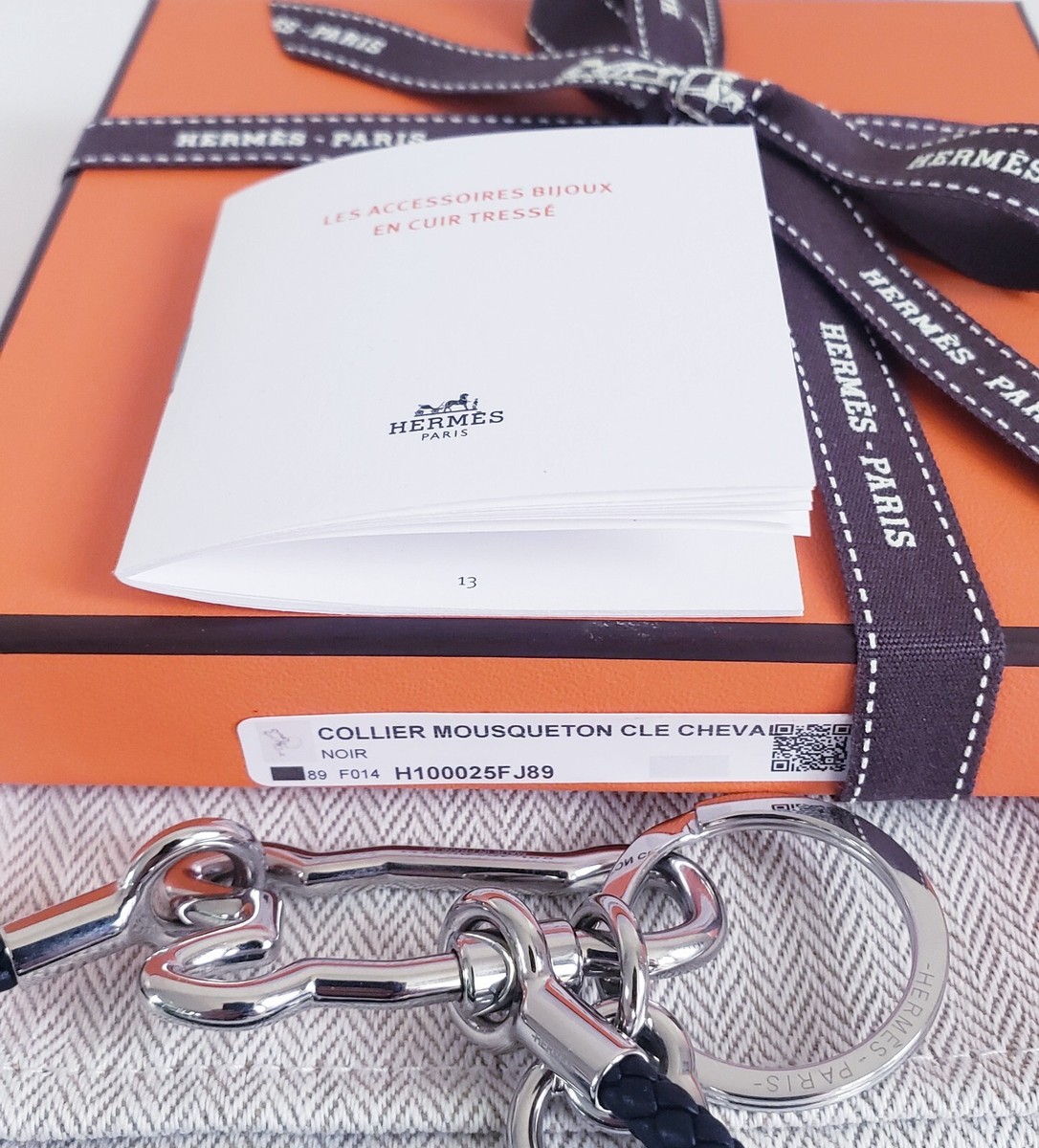 HERMES ネックレス Cle Cheval snap hook necklace 直営店包装 Cle Cheval snap hook necklace | Hermès Hong Kong SAR