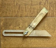 Vintage 8” Craftsman No. 9-39485 Adjustable Sliding T Bevel USA