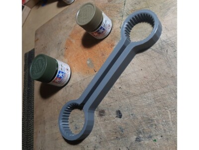 Tamiya Model Paint Lid Wrench for 10ml & 23ml Mini bottles - 2 Pack