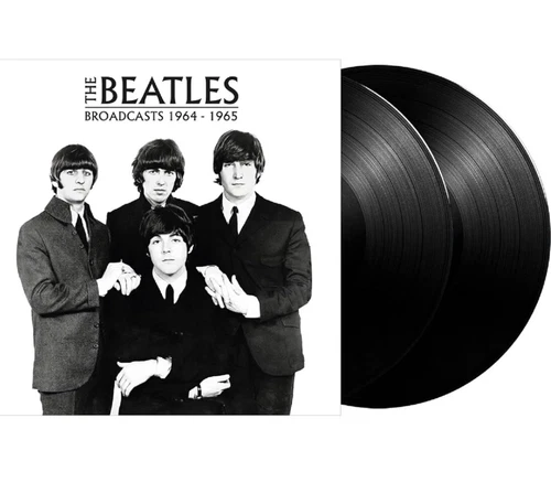 The Beatles 1964-1965 Broadcasts 2LP Limited Edition Black Vinyl LP Gatefold NEW