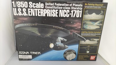 U.S.S Enterprise Model No. NCC 1701 1 850 BANDAI | eBay