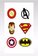  wholesale in sexy  superman temporary tattoo