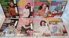 Vintage Lot Needlework Pattern Books Knitting Crochet Needlepoint Mixed Crafts