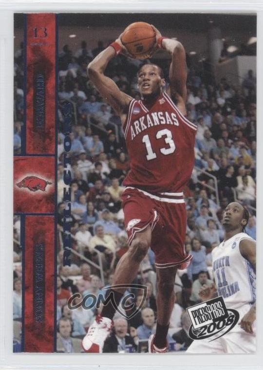 2008-09 Press Pass Blue Reflectors Sonny Weems #33 Rookie RC 0a1