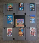 Lot Of 9 Nintendo NES Vintage Cartridge Video Games - Not Working/For Parts