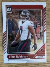 2024 Panini Donruss Optic Football Bijan Robinson No. 8 Atlanta Falcons