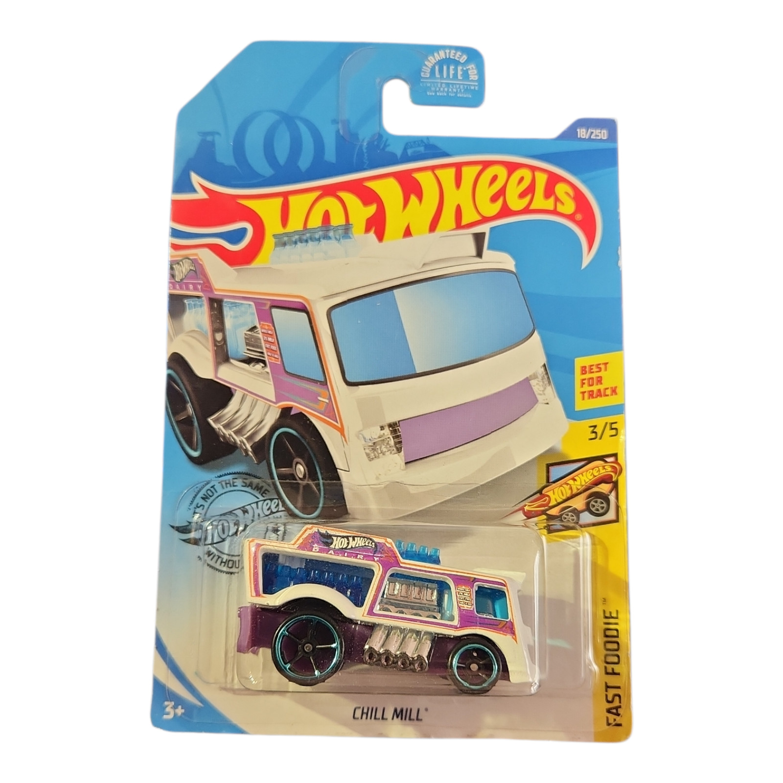 Hot Wheels - Chill Mill (White) - Fast Foodie 3/5 - 2015 Mattel