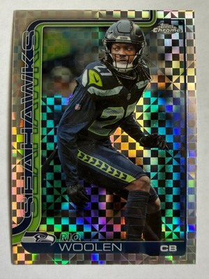 2025 Topps Chrome Football Riq Woolen #278 X-Fractor
