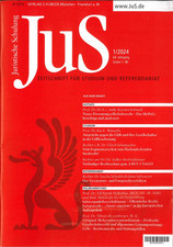 JuS Juristische Schulung 2024 (64. Jahrgang): 12 Hefte ++wie neu++