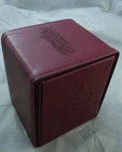 Ultra Pro Yu-Gi-Oh! Burgandy Millennium Ring Alcove Flip Deck Box