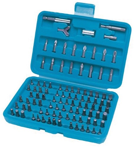 Performance Tool Screwdriver/Drill/Socket Bit Set 100-Piece