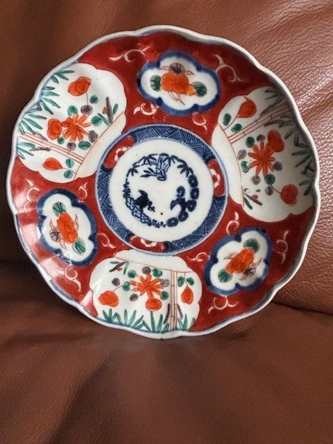 Antique Japanese Imari Plate/Bowl Late Edo Period