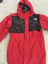 The North Face Youth Rain Windbreaker Jacket Blue, Hyvent, Size Large 14/16 