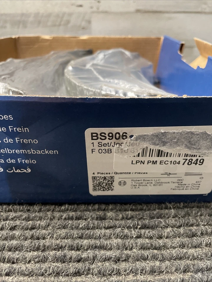 Sapata de freio de estacionamento Bosch BS906 - Imagem 4 de 4