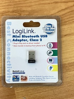 Logilink Mini Bluetooth USB Adapter V2.0, unbenutzt in OVP