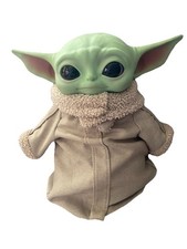 EUC Star Wars Baby Yoda Grogu 11 Inch Plush Toy The Mandalorian Mattel Brand