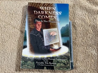 NEW When Darkness Comes This Is Not Happening Tile Game