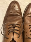Stacy Adams Men Wingtip Oxford Dress Shoes Brown Leather Size 10 M Brogue Lace — photo 5