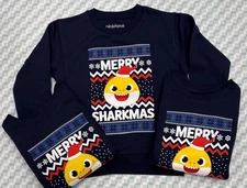 Baby Shark Christmas Sweater  Pinkfong SIZE 4T