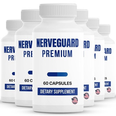 (6 Pack) Nerve Guard Premium Capsules, NerveGuard Premium Nerve Health Support