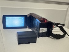JVC Everio GZ-E100RU Full HD Camcorder 40x Zoom Tested Working AC Adapter