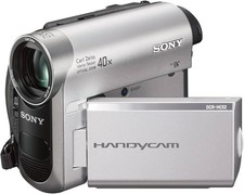 Sony Handycam MiniDV Camcorder 40x Zoom DCR-HC52