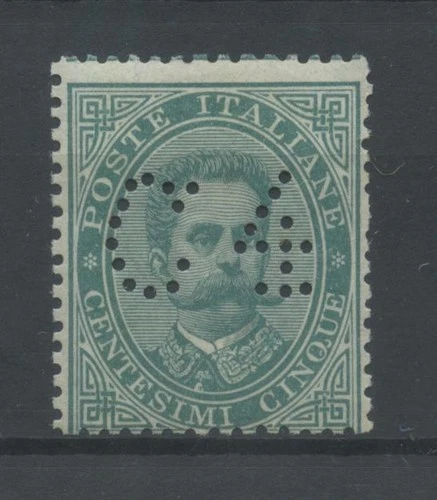KINGDOM 1887 FRANCALETTERE N.2 2 SG CERT.