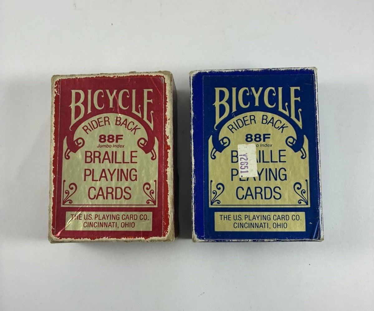 BICYCLE BRAILLE PLAYING CARDS 点字トランプ braille playing cards products for sale | eBay