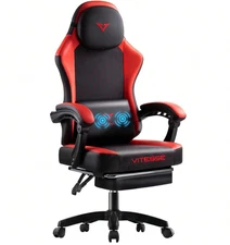 400lbs High back Heavy duty Office gaming Chair Computer with Massage reclining