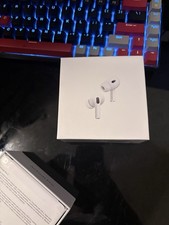 Apple AirPods Pro 2nd Gen White Wireless Earbuds MagSafe USB-C Noise Cancel Mic