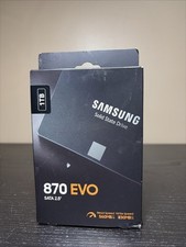 Brand New in sealed box Samsung 870 EVO 1TB, 2.5 inch Internal SSD, MZ-77E1T0BW