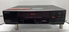 Emerson VCR4003A VCR  4 Head HQ Video Cassette Player No Remote TESTED WORKING